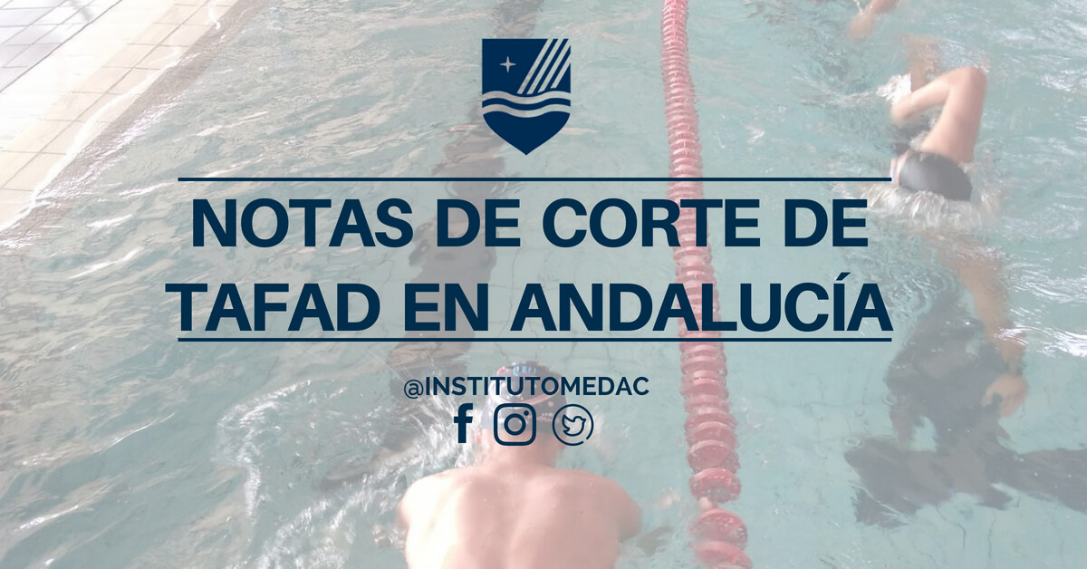 Notas de Corte de TSEAS en Andalucía
