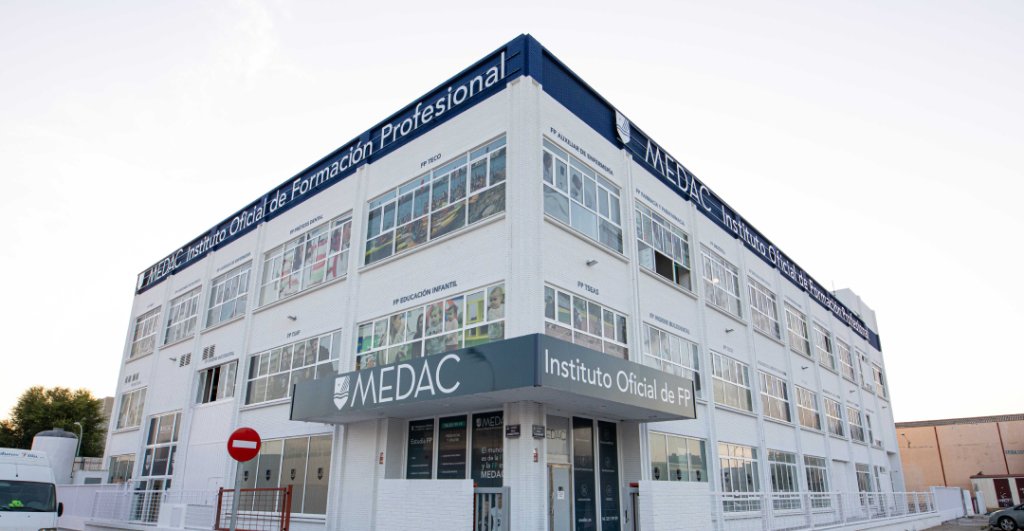 Exterior de la sede de MEDAC Valencia
