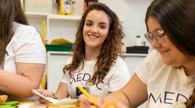 Alumnos de FP Educación Infantil en Valencia